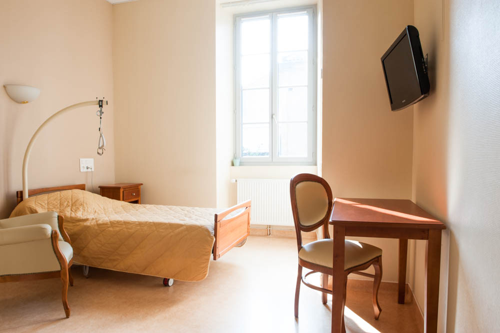 Une chambre à La Compassion Autun