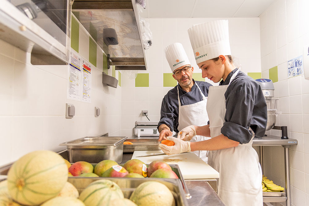 Cuisines de l'EHPAD Saint Domnin