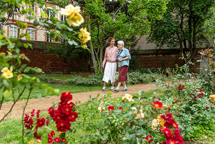 Jardin de l'EHPAD